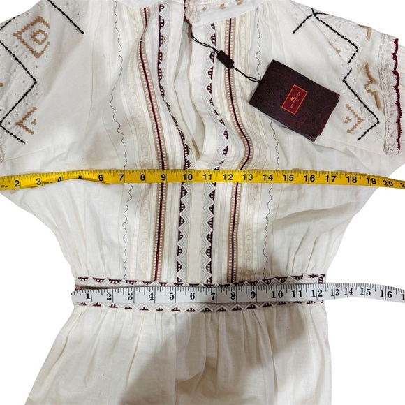 Etro cotton embroidered Dress NEW - Picture 9 of 12